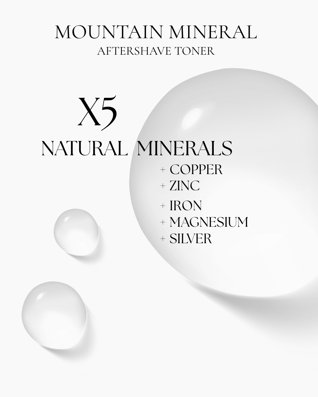 Mountain Mineral Aftershave Toner